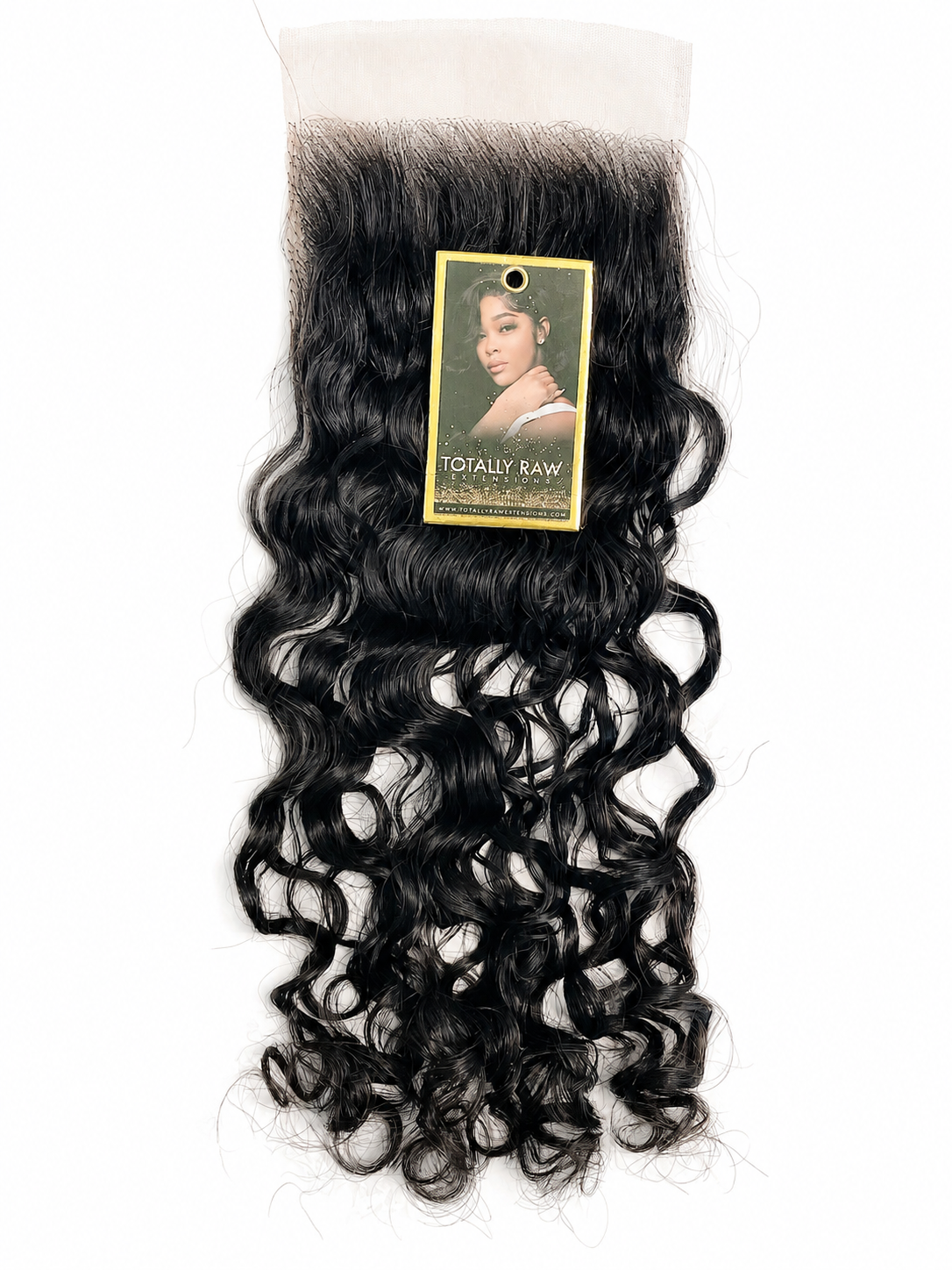 Raw Cambodian HD Curly Wave Closure