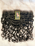 Raw Cambodian Curly Wave HD 13x6 Lace Frontal